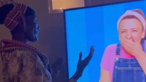 Woman who had never seen TV becomes obsessed with Ms Rachel