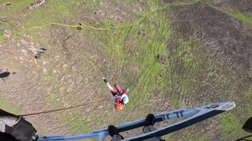 Heart-Stopping Rescue as Paramedics Save Paragliding Accident Victim in Vallejo, CA, USA
