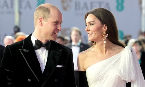 Prince William & Princess Kate shine on the red carpet at the BAFTAs