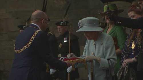 Queen attends Ceremony of the Keys in Edinburgh