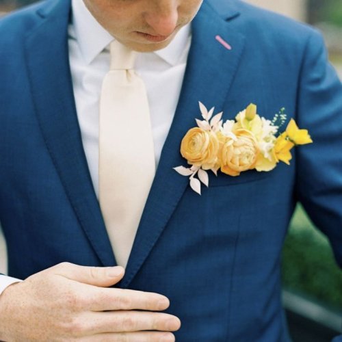 What Is a Pocket Square Boutonniere?