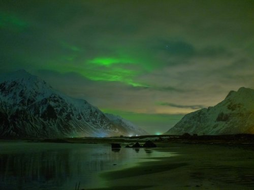 Polarlichter in Skandinavien