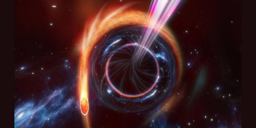 Ungewöhnlicher Sternentod am Schwarzen Loch