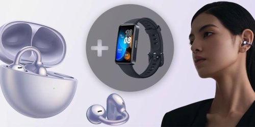 Fitness-Tracker gratis dazu: Neue Huawei FreeClip-Kopfhörer jetzt mit zehn Prozent Rabatt und Geschenk sichern