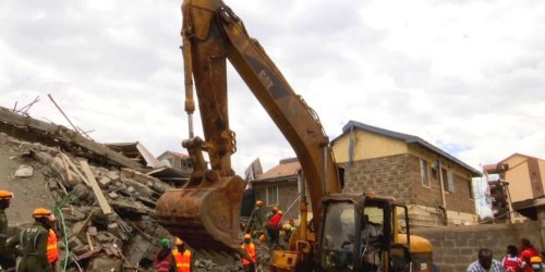 Fehlende Baugenehmigung: Sechsstöckiges Gebäude eingestürzt: Mindestens drei Tote, viele Verletzte in Kenia