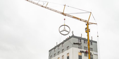 Abschied von einem Hamburg-Symbol: Tschüs, Mercedes-Stern!