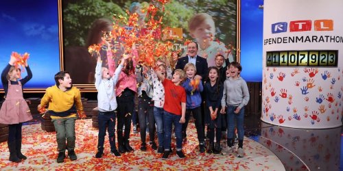 41 Millionen Euro: RTL-Spendenmarathon erzielt neue Rekordsumme