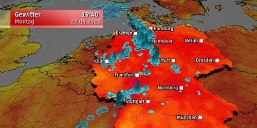 Wetterlage im Ticker: Unwetter-Alarm! Starkregen zieht heute über Deutschland - Sturzfluten möglich
