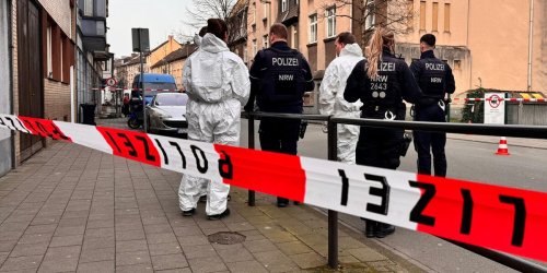 Duisburg: Angriff auf Kinder: Polizei sichert Spuren