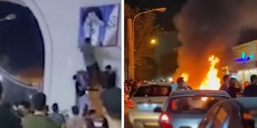 Chaotische Szenen bei Protesten in Iran - Video
