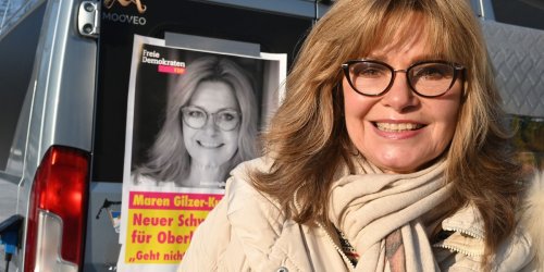 Ex-«Glückrad»-Fee Gilzer bei Bürgermeisterwahl dabei