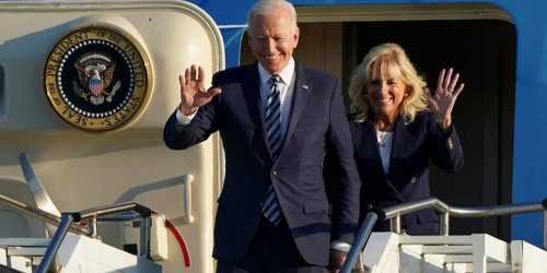 Präsidenten-Gattin ist Eagles-Fan: Kurz vor Super Bowl macht sich Joe Biden über Fan-Liebe der First Lady lustig