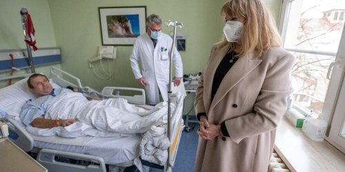 Gesundheit: Seit Kriegsbeginn: 21 Patienten nach Sachsen verlegt