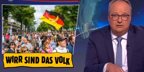 Oliver Welke über gewalttätige Querdenker: "Asoziales Stück Sch...!"