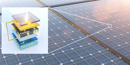 Polymer macht Perowskit-Solarzellen haltbarer