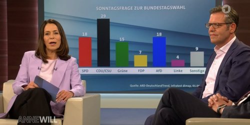 TV-Kolumne „Anne Will“: AfD-Debatte: Sind „Heizungs-Hammer“ und „Energie-Stasi“ schuld an Ampel-Desaster?