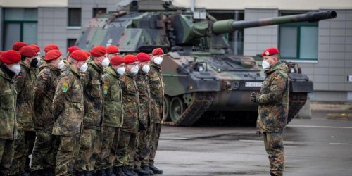 Ukraine-Krieg: Deutsche Nato-Brigade trainiert erstmals in Litauen