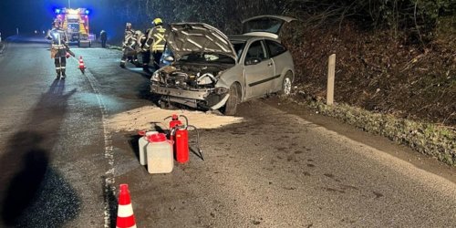 Feuerwehr Hünxe: FW Hünxe: Verkehrsunfall