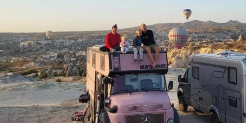 Mit Wohnmobil „Heidi“: Für kranken Sohn lässt Familie alles hinter sich und geht auf Weltreise
