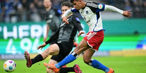 Trotz seines Tores: Königsdörffer erntet klare Ansagen von HSV-Coach Baumgart
