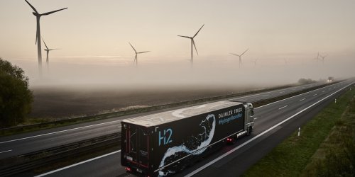 Wasserstoff-Erfolg: 40-Tonner von Mercedes schafft über 1.000 km