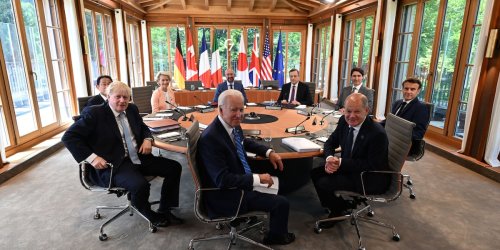 G7-Gipfel in Elmau im Newsticker: Preisdeckel für russisches Öl? Bei heiklem Thema droht Zwist zwischen Biden und der EU