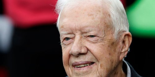 Im Alter von 99 Jahren: Jimmy Carter taucht bei Gedenkfeier seiner verstorbenen Frau auf
