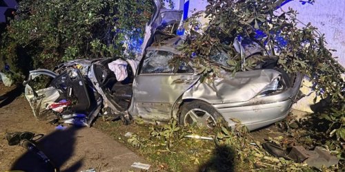Polizeipräsidium Neubrandenburg: POL-NB: Flucht vor der Polizei endet mit schwerem Verkehrsunfall
