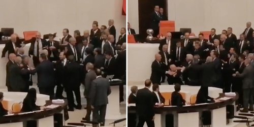 Prügelei im türkischen Parlament - Abgeordneter auf Intensivstation - Video