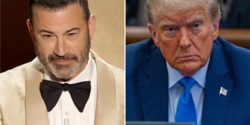Erneuter Konter gegen den Ex-Präsidenten: Einen Tag nach den Oscars: Jimmy Kimmel tritt gegen "Dödel" Trump nach