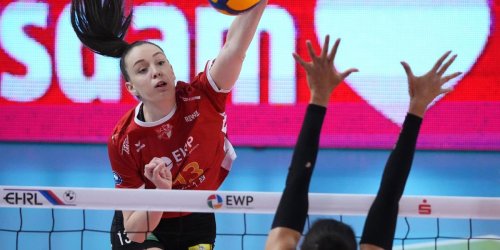 Volleyball: SC Potsdam geht im Spitzenspiel in Schwerin 0:3 unter