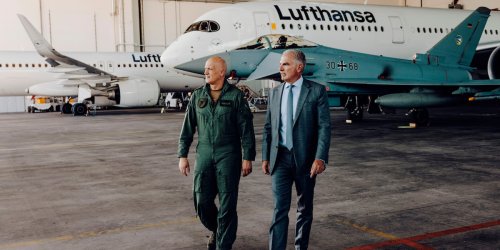 LUFTFAHRT: „Der Bordservice in einem Kampfjet ist eher bescheiden“