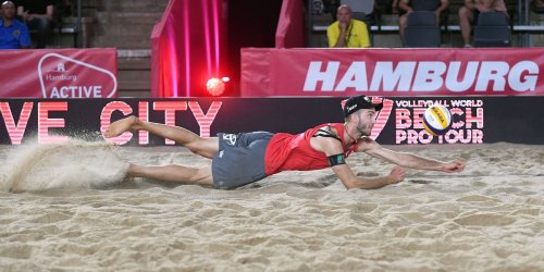 Hamburg: Beach-Volleyball: Erneut «King of the Court»-Turnier