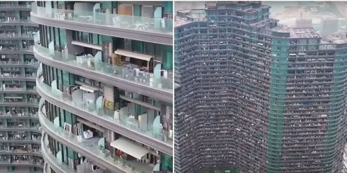 Riesige Wohnanlage in China: Die 20.000 Bewohner in diesem XXL-Apartment müssen ihr Zuhause nie verlassen