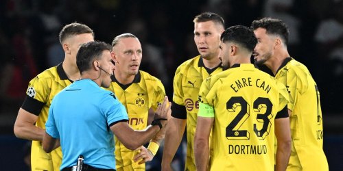 Umstrittener Elfmeter: BVB-Stars wettern nach Pleite in Paris gegen „arroganten Schiri“