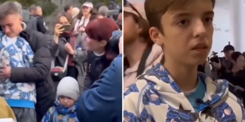Russen hatten sie verschleppt – ukrainische Kinder kehren in Heimat zurück - Video