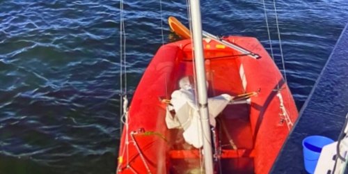 Landeswasserschutzpolizeiamt Mecklenburg-Vorpommern: LWSPA M-V: Junge Segler durch Sportbootführer und Wasserschutzpolizei Wolgast gerettet