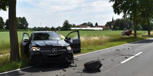 Polizeiinspektion Hildesheim: POL-HI: Sarstedt - Verkehrsunfall mit 3 Verletzten auf der K514 zwischen Ruthe und Heisede