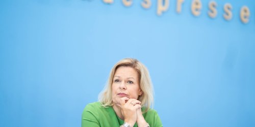 Schreiben erhöht Druck auf Ministerin: Hat Faeser Details in der Causa Schönbohm verdreht?