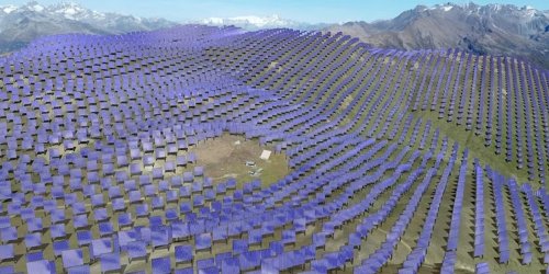 So groß wie 700 Fußballfelder: Energievorbild oder Verschandelung? Gigantische Solaranlage in den Alpen geplant