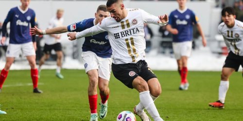 2. Liga: Holstein nach Sieg gegen Wiesbaden auf einem Aufstiegsplatz