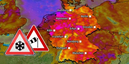 110 km/h, Sturm und Schnee: Jet katapultiert Orkan Oleg nach Deutschland