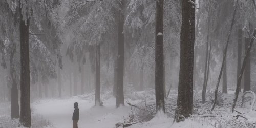 Regen, Schnee und Glättegefahr: Winter in Hessen