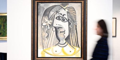 Kunstauktion: Picassos „Buste de Femme“ unterm Hammer