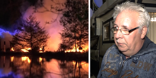 Verheerendes Flammeninferno auf Campingplatz - Augenzeuge: „Zittere jetzt noch“