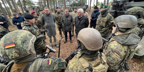Ukraine: Soldaten-Training in Deutschland mit Krieg im Kopf