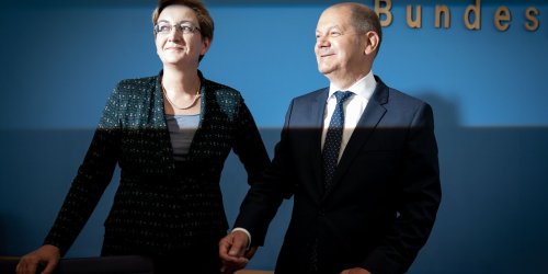 Kandidaten-Team für den SPD-Vorsitz: Scholz und Geywitz offen für Bündnis mit Grünen und Linken