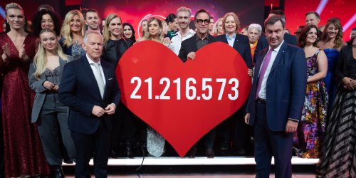 TV-Kolumne „Ein Herz für Kinder“: „Kinder brauchen Kuscheln, nicht Kugeln“ - klare Worte in Spendensendung