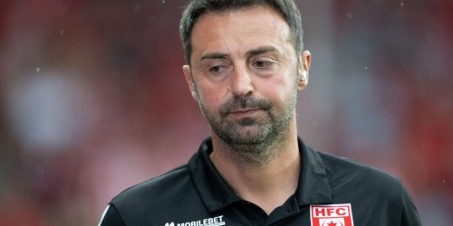 3. Liga: Nach HFC-Niederlage in München: Was wird aus Trainer Ristic?
