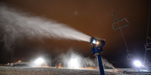 Schmuddelwetter im Harz: Skifahrer suchten die Höhe